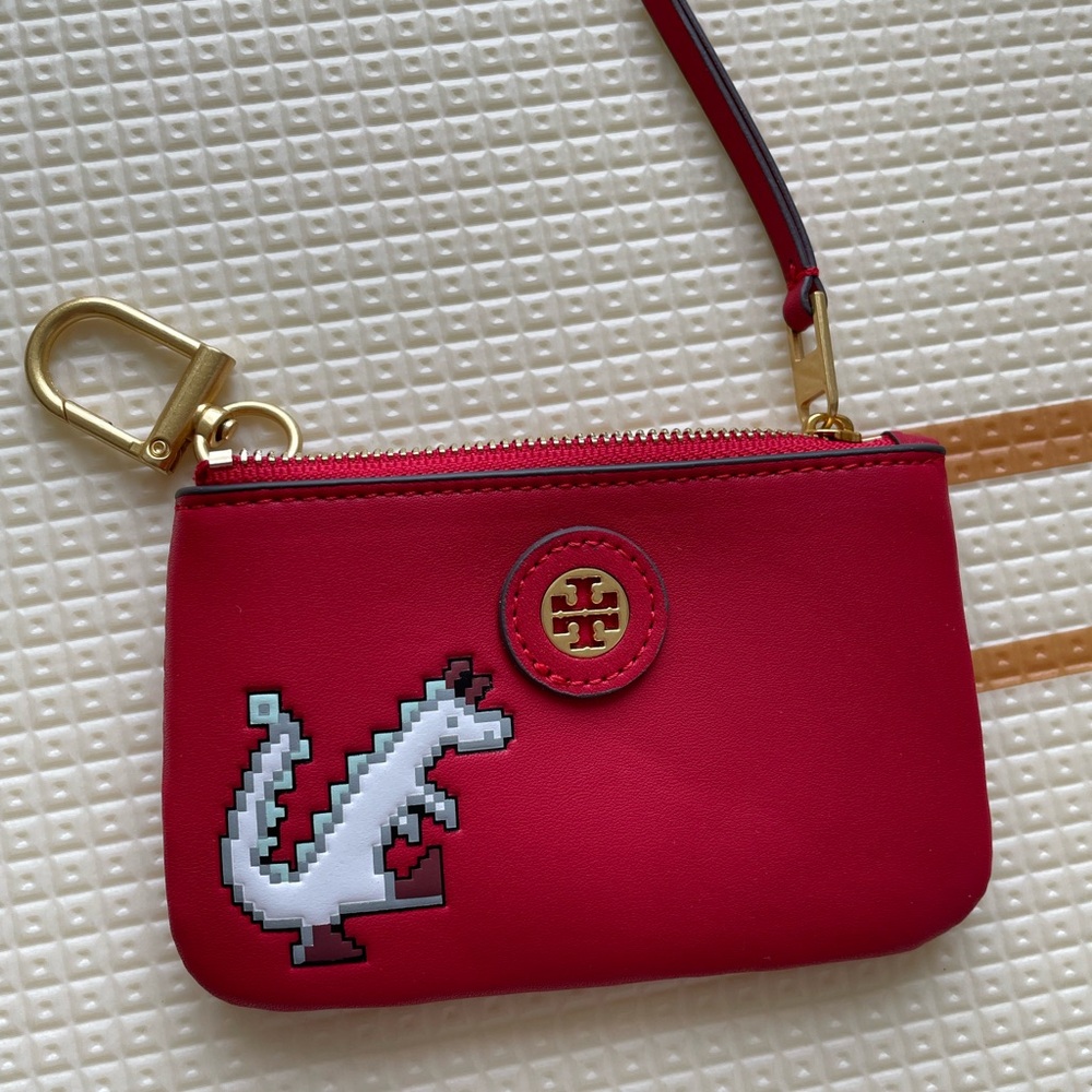 Tory Burch year of dragon wallet